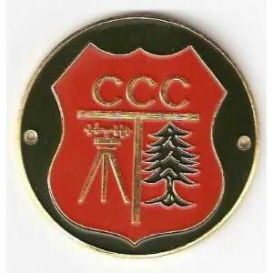   Conservation Corps (CCC) Hiking Stick Medallion 