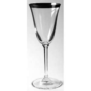  Wedgwood Classic Platinum Wine Glass, Crystal Tableware 