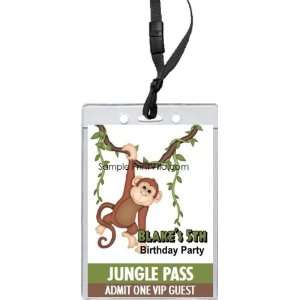 Jungle Monkey VIP Pass Invitation