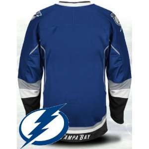 EDGE Tampa Bay Lightning Authentic NHL Jerseys Blank Third Blue Hockey 