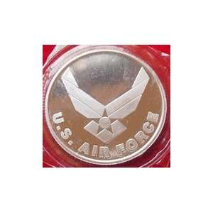 AIR FORCE   .999 1 TROY OZ FINE SILVER   COMMEMMORATIVE COIN 