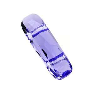 Swarovski Crystal #5535 2 Hole Column Bead 19x5mm Provence Lavender 