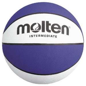  Molten Blue and White Rubber 29.5 Basketball Sports 