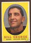 1958 Topps #119 Bill George   Chicago Bea