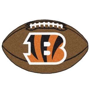    Fanmats 5693 NFL   Cincinnati Bengals Football Mat Automotive