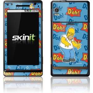  Homer DOH skin for Motorola Droid Electronics