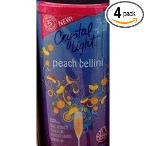 Crystal Light Mocktails, Peach Bellini, 1.83 Ounce (Pack of 4)