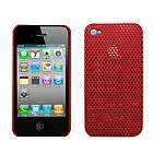 NEW 2 X HARD CASE COVER FOR IPHONE 4 G 4G RED GREEN ORANGE PINK YELLOW 