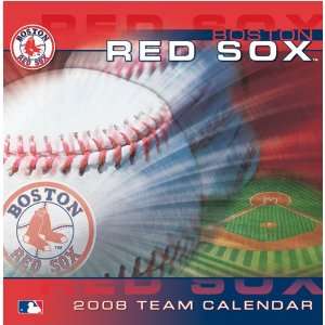  BOSTON RED SOX 2008 MLB Daily Desk 5 x 5 BOX CALENDAR 