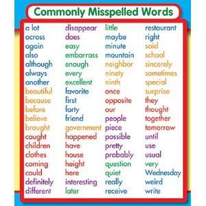  Commonly Misspelled Words Stickers