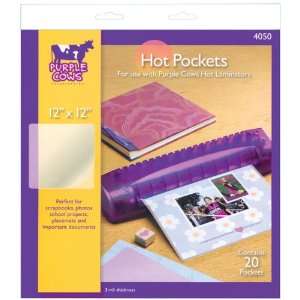  Hot Pockets Laminating Pouches 20/Pkg 12X12 For   631553 
