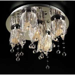   Lighting 87725 PC Clear Mirabelle Ceiling Fixture