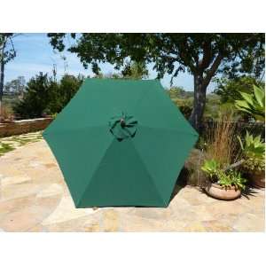   Replacement Canopy 6 Ribs in Green (Canopy Only) Patio, Lawn & Garden