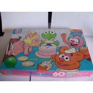   Hensons Muppet Babies 60 Piece Puzzle by Milton Bradley Toys & Games