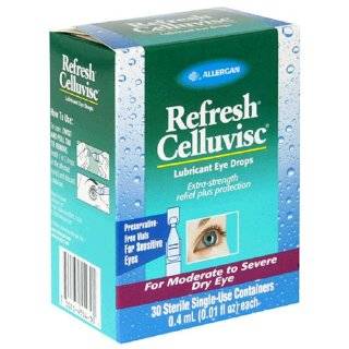Allergan Refresh Celluvisc Lubricant Eye Drops for Moderate to Severe 