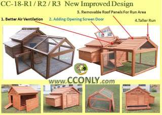 CC18 R3N2 Chicken Coop Backyard Poultry Hen House ( Preorder Ship May 