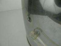 Vintage Kromex Aluminum Ice Bucket Lid Lucite Handle  