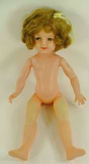 Ideal Shirley Temple Doll Flirty Eyes 1958 ST 19 Vinyl  