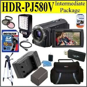  Sony HDRPJ580V High Definition Handycam 20.4 MP Camcorder 