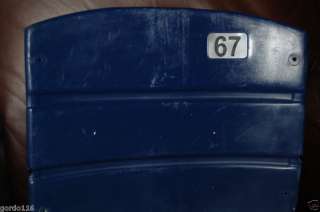 Dallas Cowboys Texas Stadium #67 Autograph Seat Back  