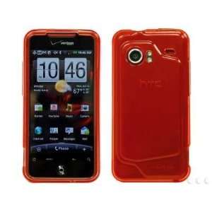  Cellet Red Flexi Case for HTC DROID Incredible Cell 