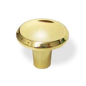   Polished Brass Concave Knob 1 1/8 AM BP551 3