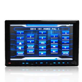 DOUBLE DIN 7 TOUCH SCREEN IN DASH CAR STEREO RADIO RDS  