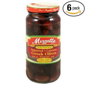 Mezzetta Calamata Olives, 9 Ounce Jars Grocery & Gourmet Food