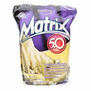 Syntrax Matrix 5.0 Protein Blend, Powder, Simply Vanilla 5 lb  