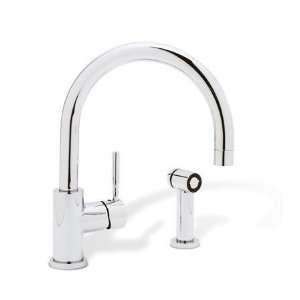   MERIDIAN Single Handle Kitchen Faucet with Side Spray from the Meridia