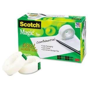  New Scotch Magic Office Tape 18 Roll Cabinet Bulk Pack 