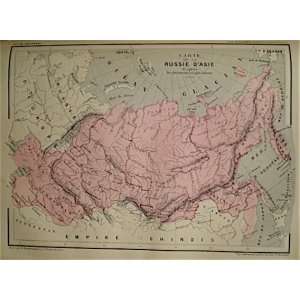  La Brugere Map of Russia (Asian) (1877)