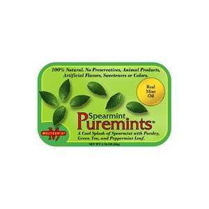  Meltzers Puremints Spearmint    1.76 oz Health 