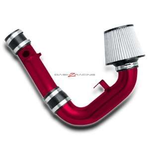  04 05 Subaru Imprez WRX Cold Air Intake with Filter   Red 