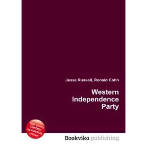 Western Independence Party Ronald Cohn Jesse Russell 
