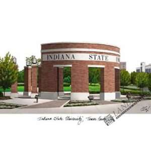  Indiana State University Lithograph Only Sports 