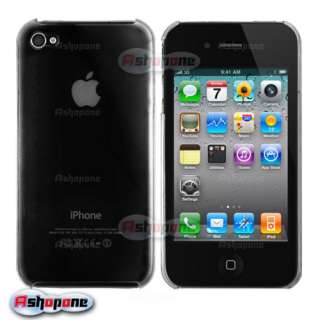 Clear Crystal Hard Cover Case for Apple Iphone 4G OS 4  