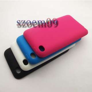 Silicone back Case cover for iPod Touch 4G 4th Soft  