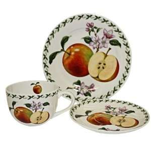  Maxwell and Williams Orchard Fruits Apple Plate and Saucer 
