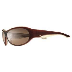  Nike Doll Face Sunglasses   Brown Horn Frame w/ Brown Max 