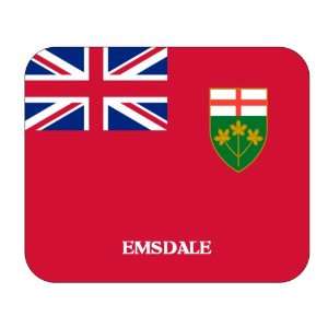  Canadian Province   Ontario, Emsdale Mouse Pad Everything 