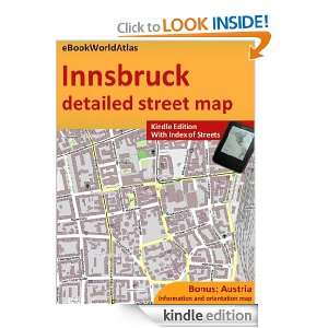 Map of Innsbruck (Austria) eBookWorldAtlas Team  Kindle 