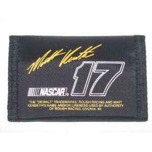  MATT KENSETH #17 NASCAR Logo Tri Fold NYLON WALLET Sports 