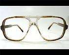 Vintage Antique Brown Navigator Eyeglass Frame 70s  