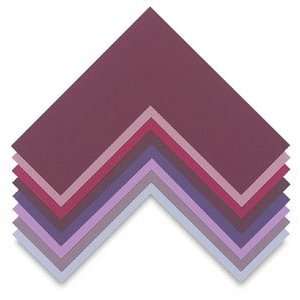  Crescent Regular Surface Matboard, Violets   Wine, 32 x 40 