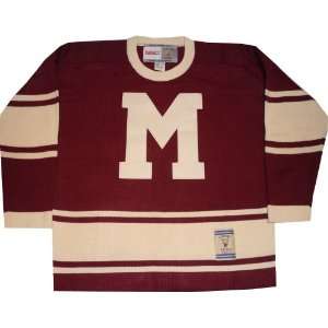  Montreal Maroons Vintage Reebok Heritage Sweater Jersey 