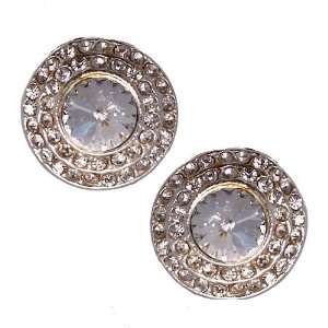  Marlie Silver Clip On Earrings Jewelry