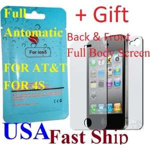  Iphone 4s Unlock SIM Card for All At&t Iphone 4s No Dialing 112 ,No 