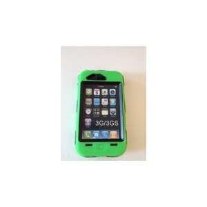  Iphone 3 Defender Case (Green and Black) 