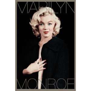  Anonymous Marilyn Monroe Black and Gold 24 x 36 Poster 